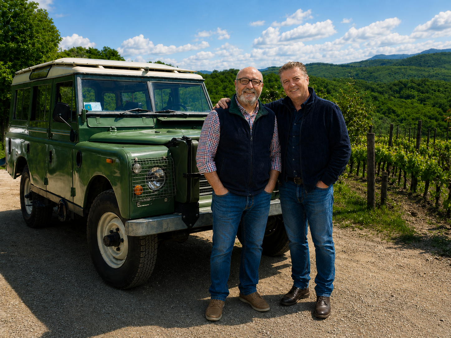 Winzerbild Dos Companeros